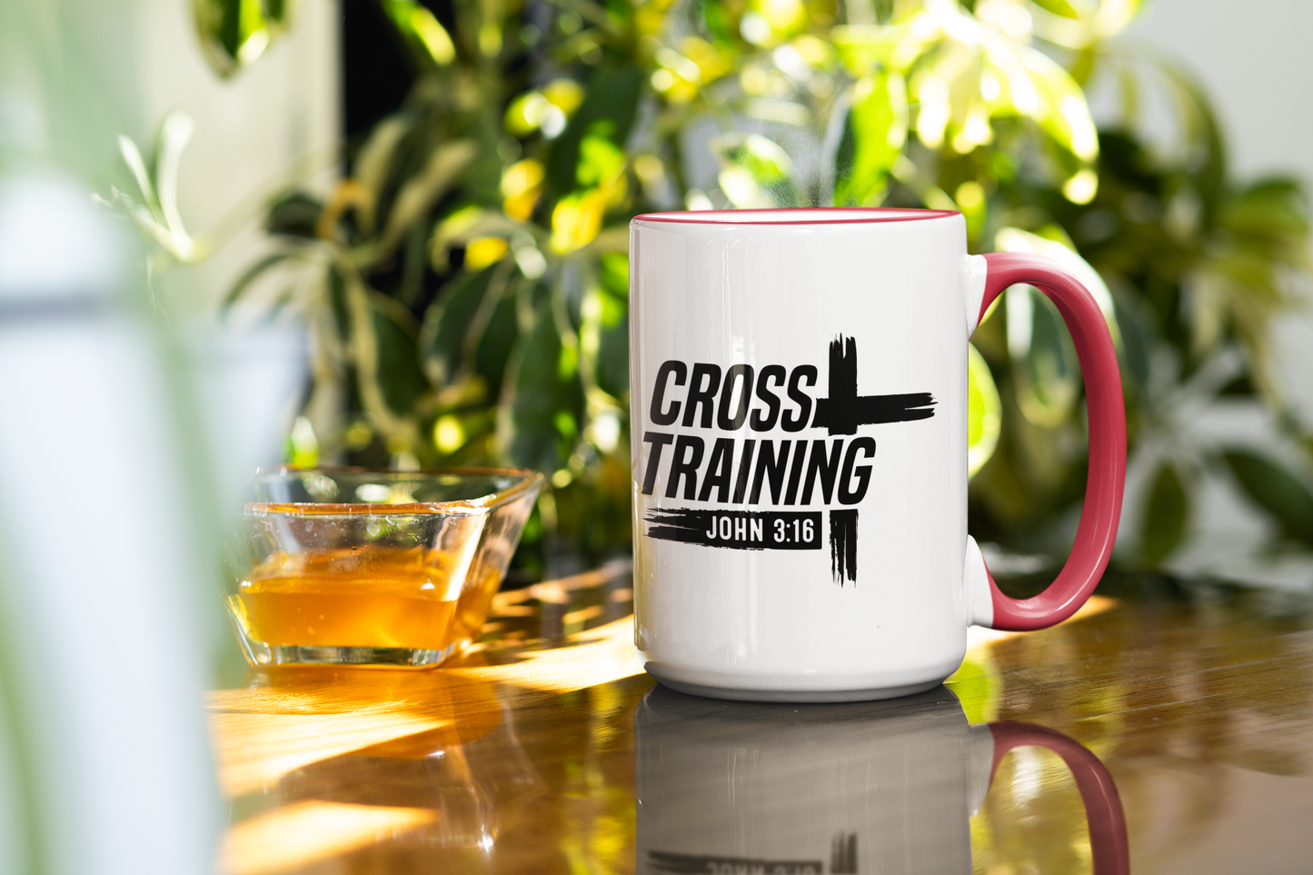 Cross Training Coffee Mug – Christian Gym Cup for Workout Fuel, Faith-Based Fitness, & Beast Mode Believers