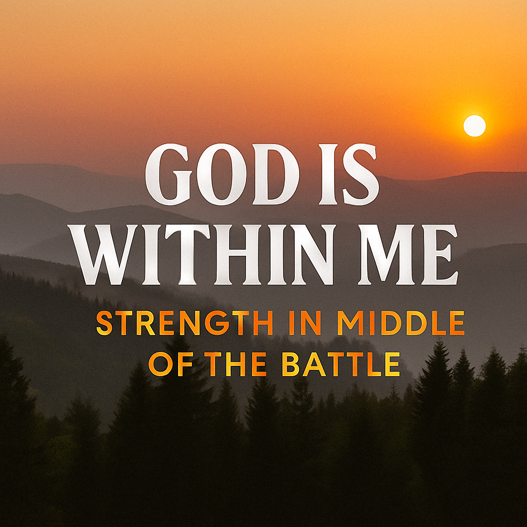 God Is Within Me – Strength in the Middle of the Battle