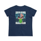 GreenBeard T-Shirt – God Wins Women’s Midweight Cotton Tee, Faith and Unity Apparel