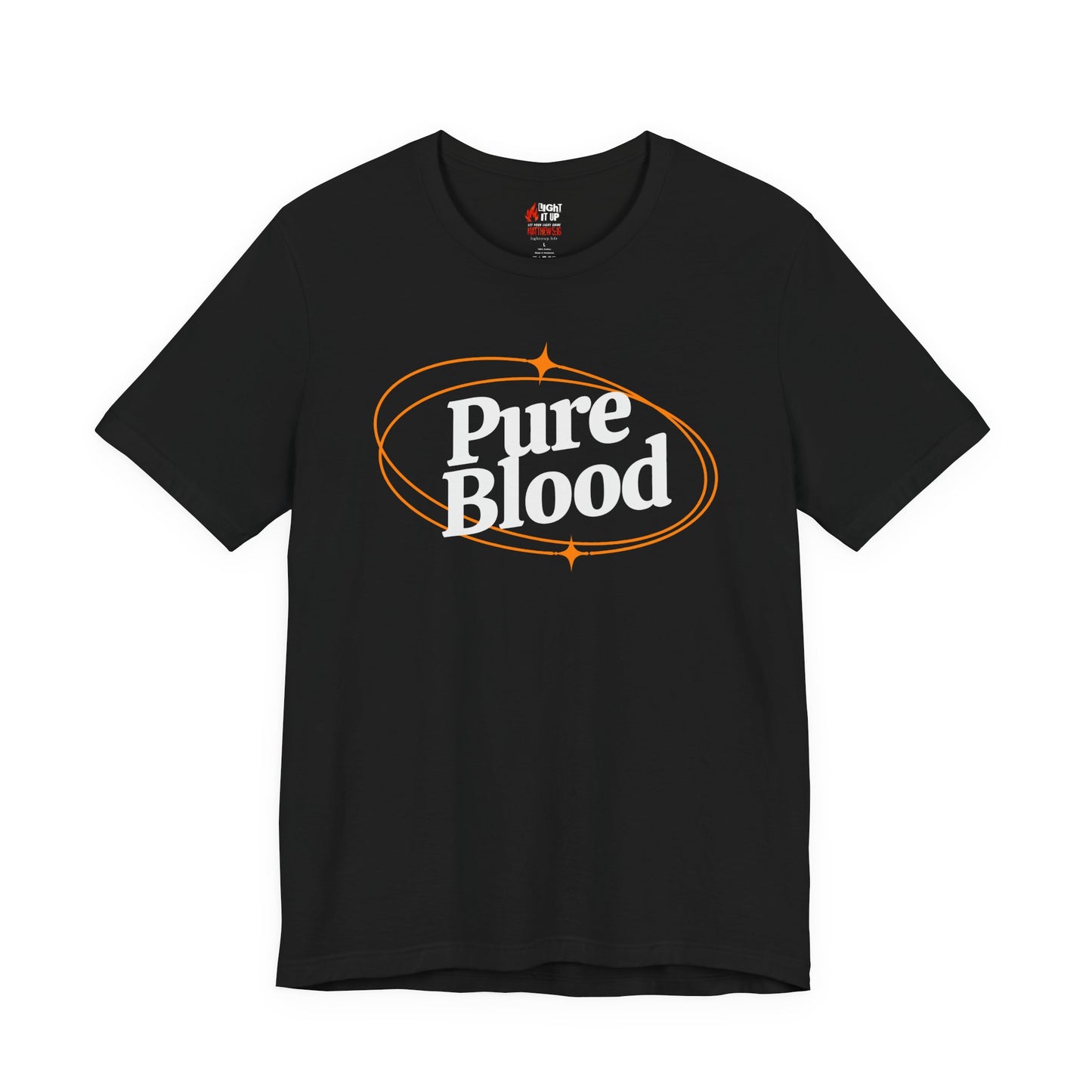 Pure Blood Retro Tee – Faith, Freedom & No Apologies