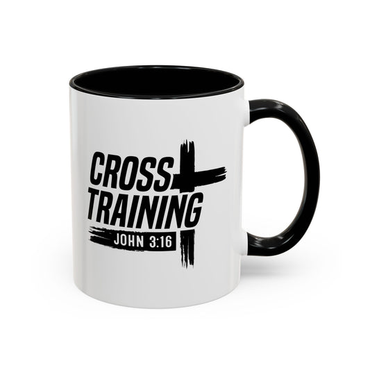 Cross Training Coffee Mug – Christian Gym Cup for Workout Fuel, Faith-Based Fitness, & Beast Mode Believers