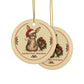 Funny rabbit Christmas ornament Another Year Somehow, view 11