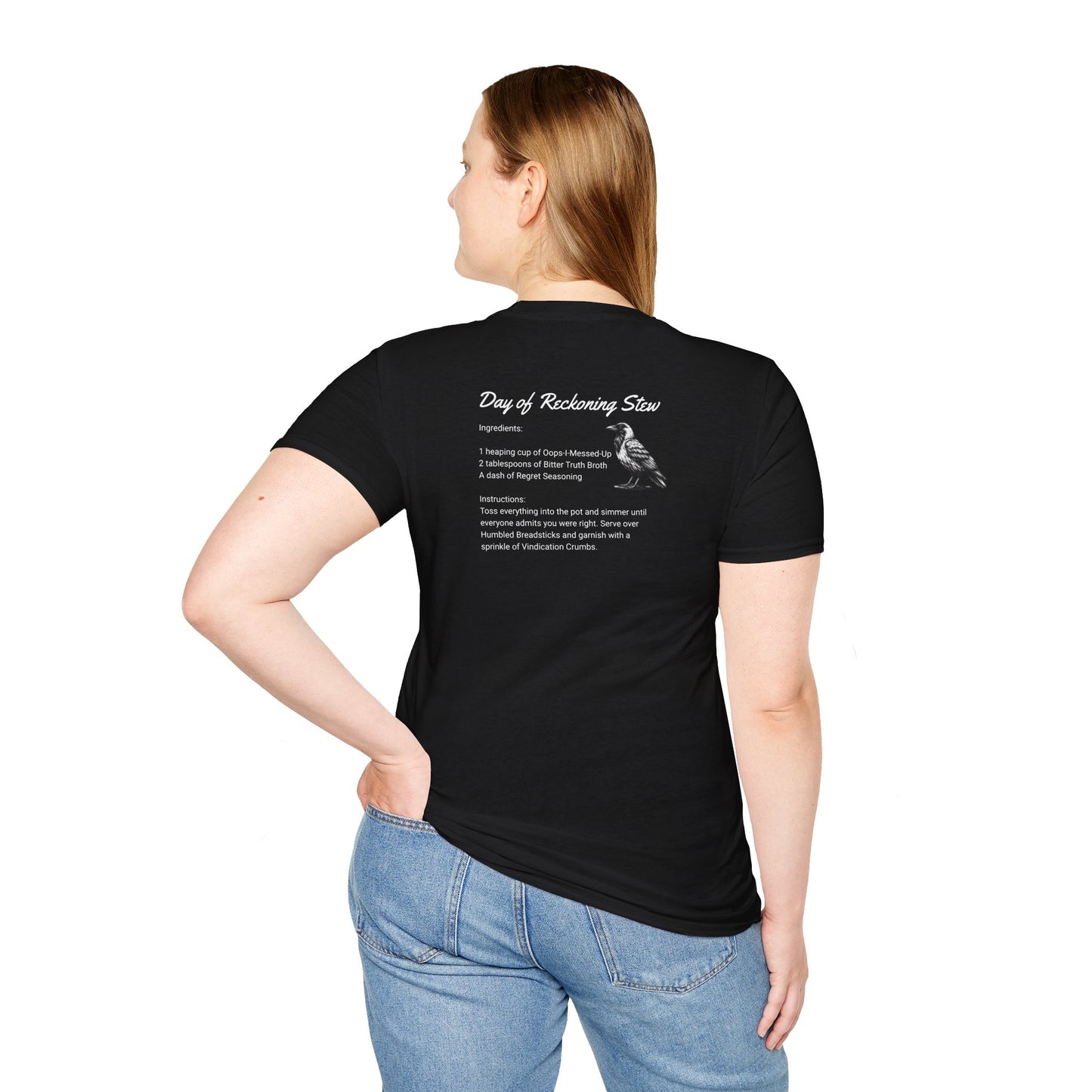 Eat Crow T-Shirt – Day of Reckoning | Bold Truth Shirt for Patriots & Whistleblowers