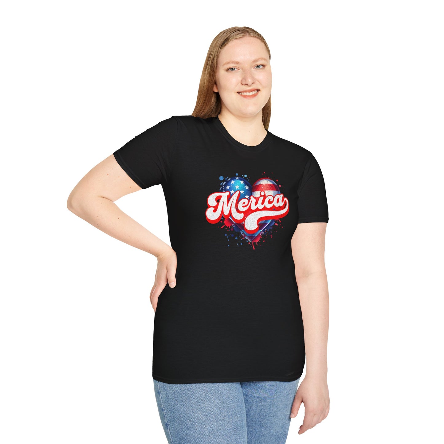 Merica Unisex Softstyle T-Shirt