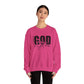God Got Me Sweatshirt – Christian Faith-Based Pullover for Men & Women Walking in God's Protection