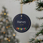 Personalized family name Christmas ornament, view 9