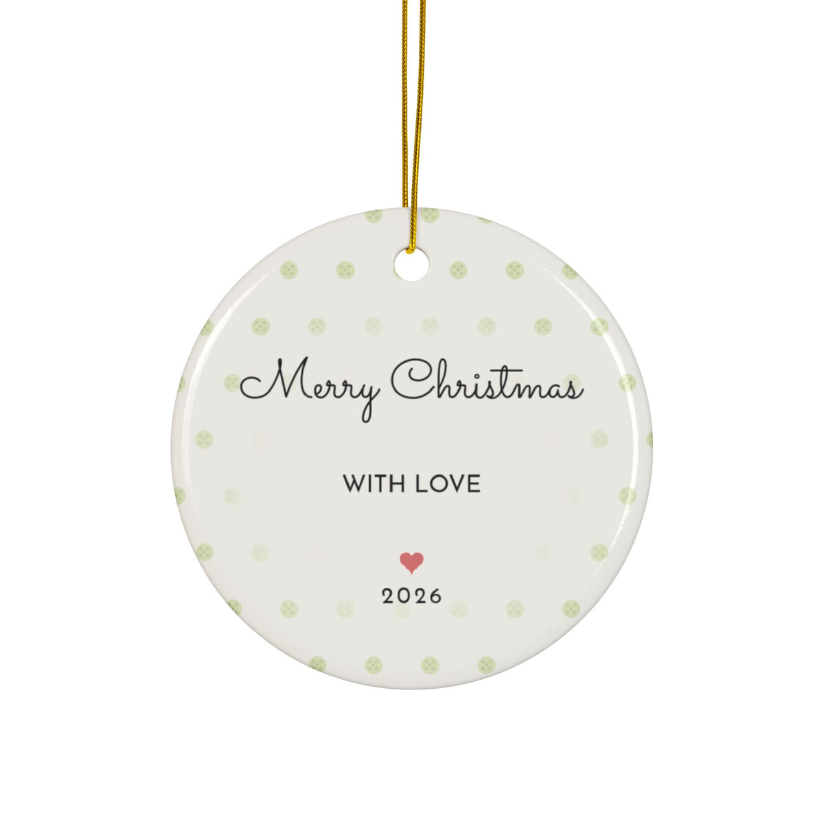 Pickleball Christmas ornament 2026, view 16