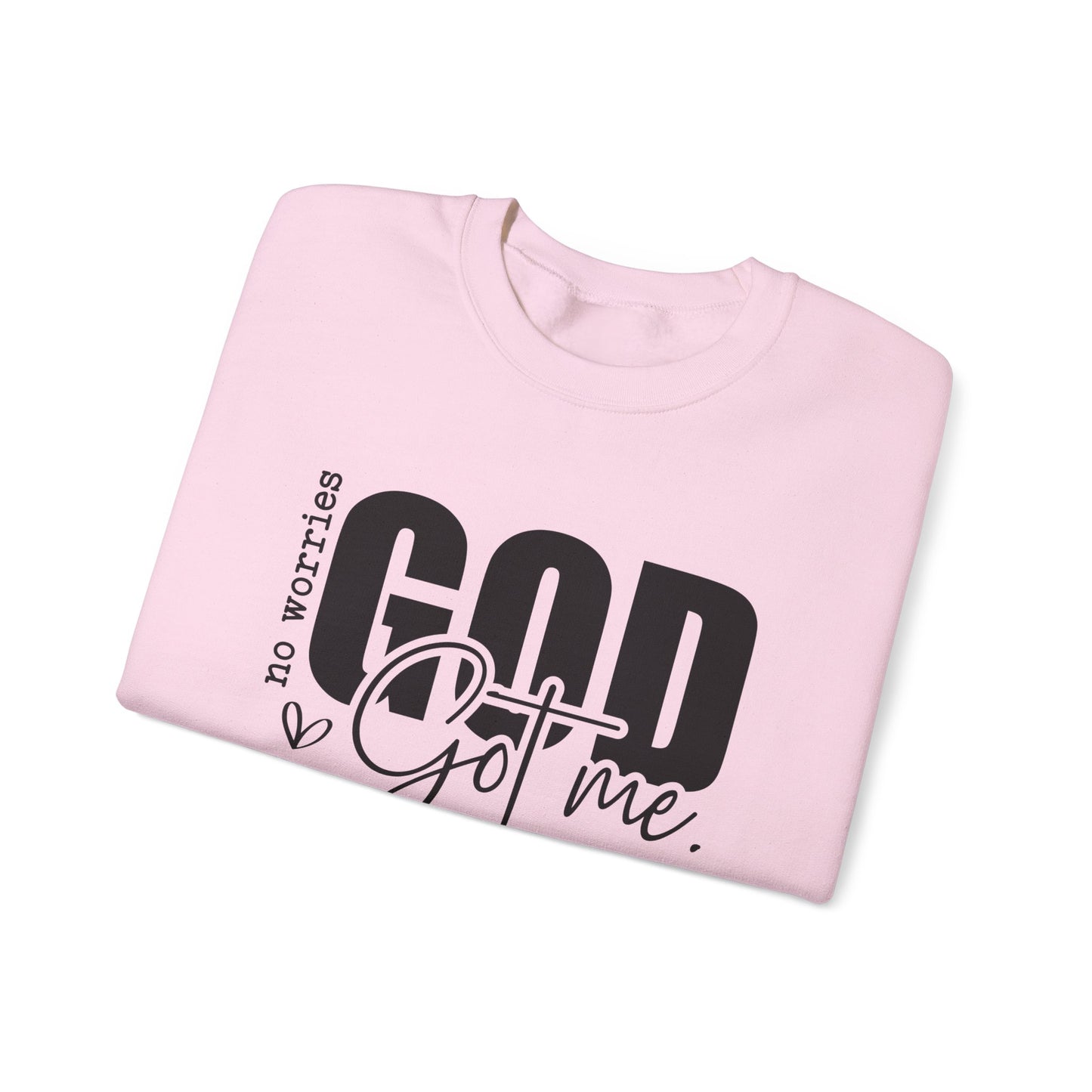 God Got Me Sweatshirt – Christian Faith-Based Pullover for Men & Women Walking in God's Protection