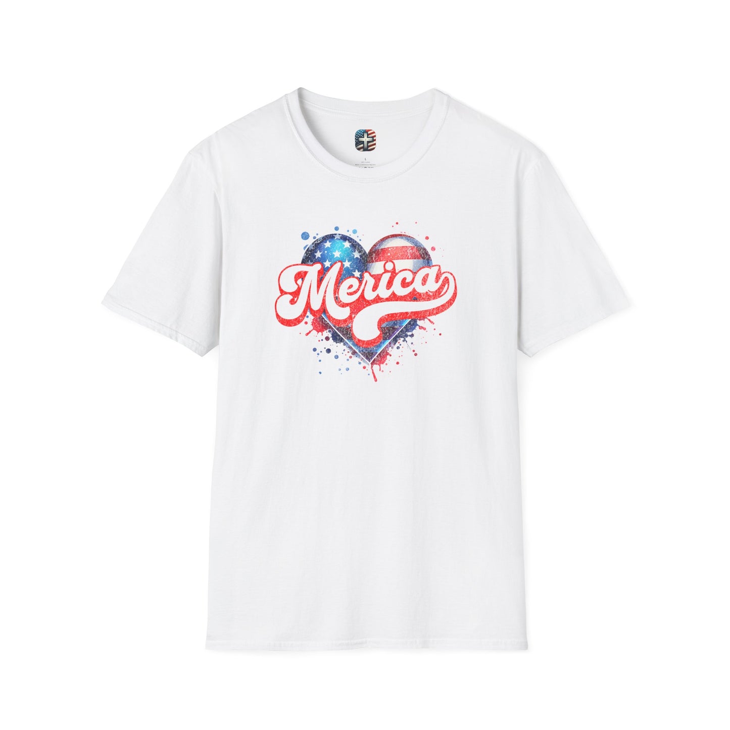 Merica Unisex Softstyle T-Shirt