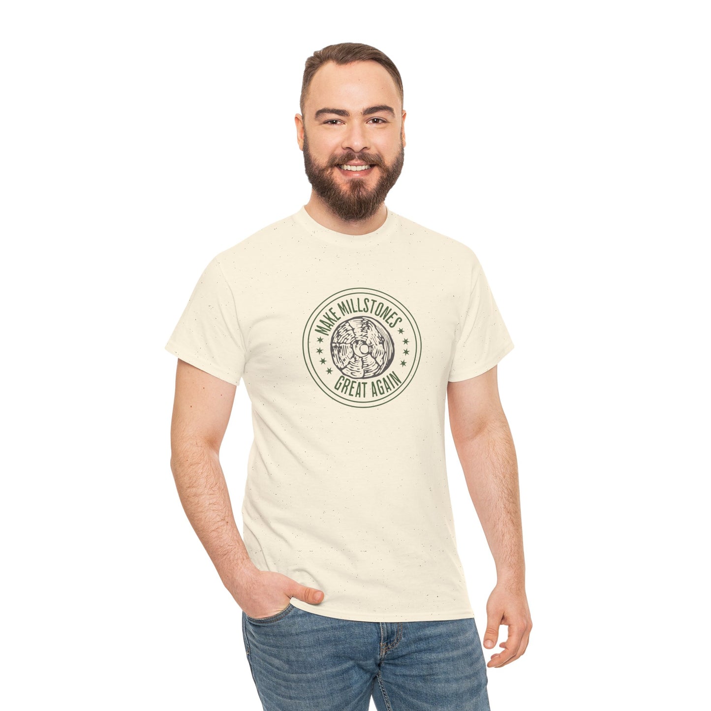 Make Millstones Great Again Unisex Heavy Cotton Tee