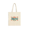 America 1776 Tote – Patriotic Christian Canvas Bag for Church, Shopping, & Everyday Use