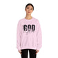God Got Me Sweatshirt – Christian Faith-Based Pullover for Men & Women Walking in God's Protection