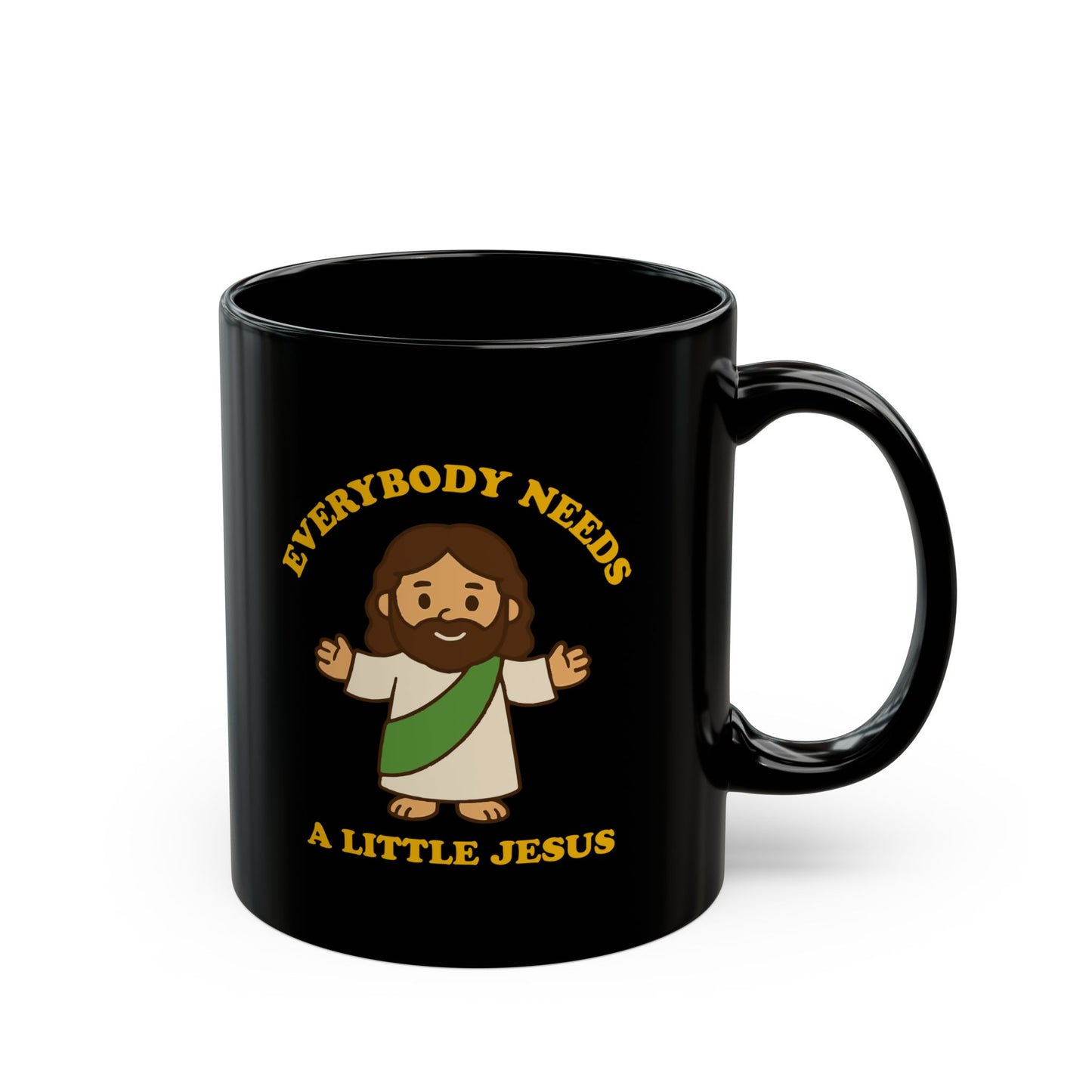 Mini-stry Mug - Everybody Needs a Little Jesus Coffee Cup