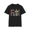 Faith Bible Verse T-Shirt – Unisex Christian Tee with 9 Scriptures | Cross Design Spiritual Encouragement Shirt