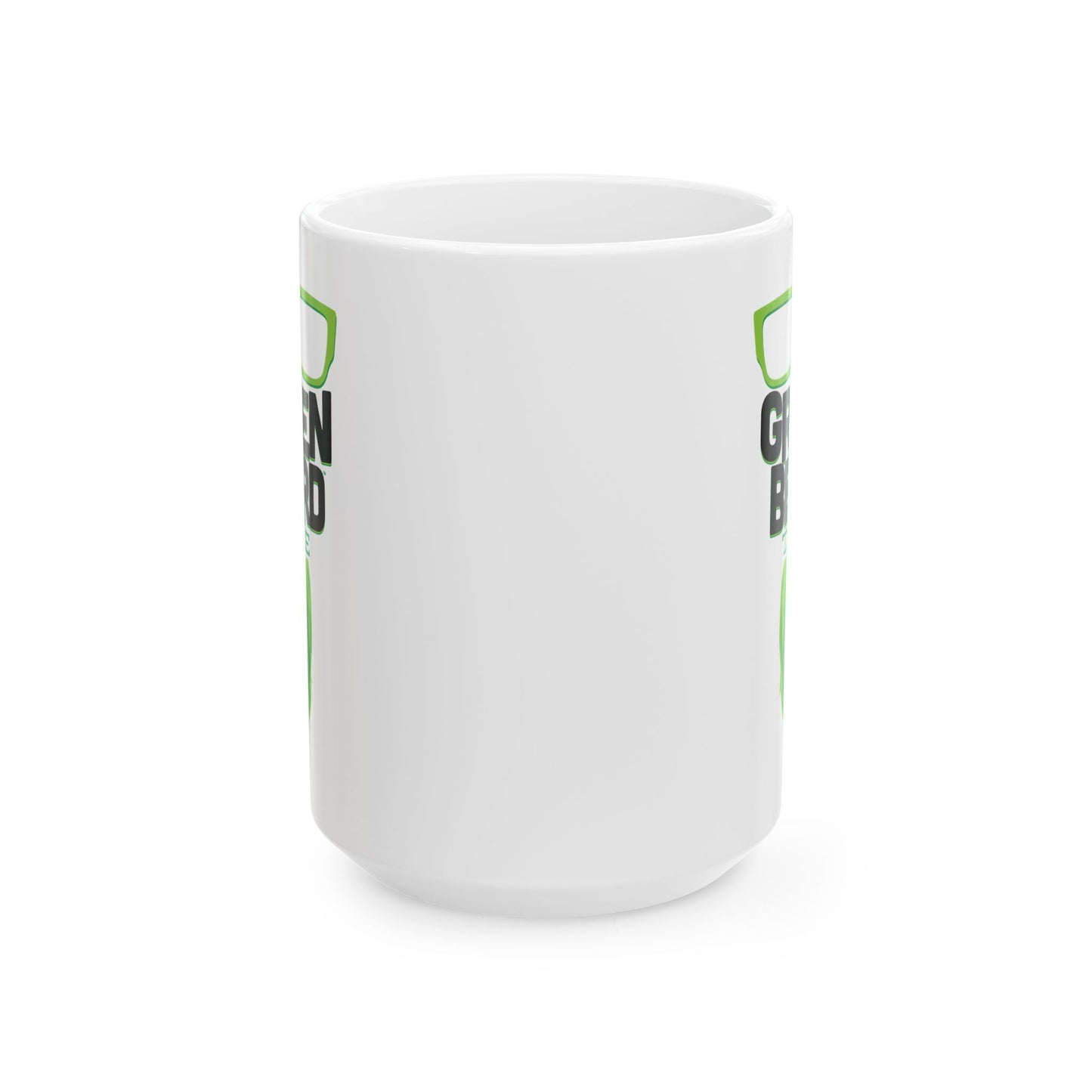 Coffee Mug - Greenbeard Tribe - 15oz White Cup