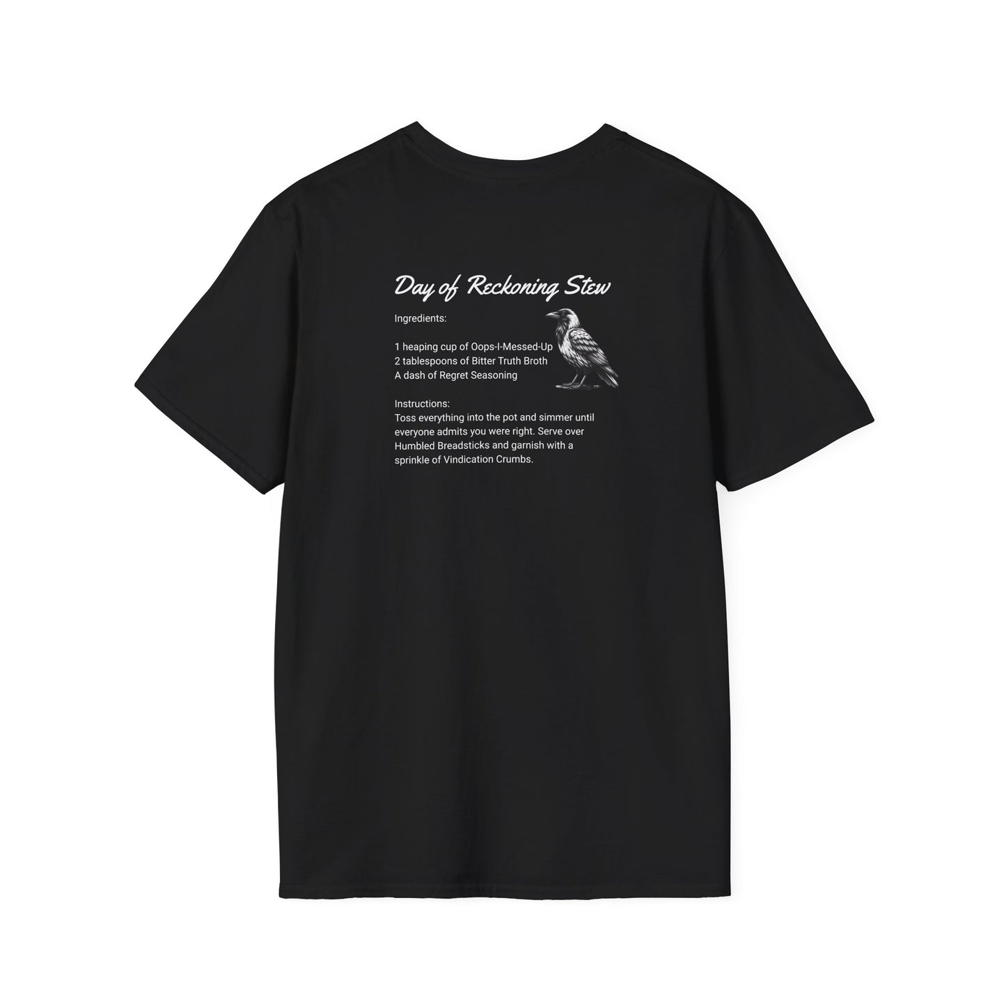 Eat Crow T-Shirt – Day of Reckoning | Bold Truth Shirt for Patriots & Whistleblowers