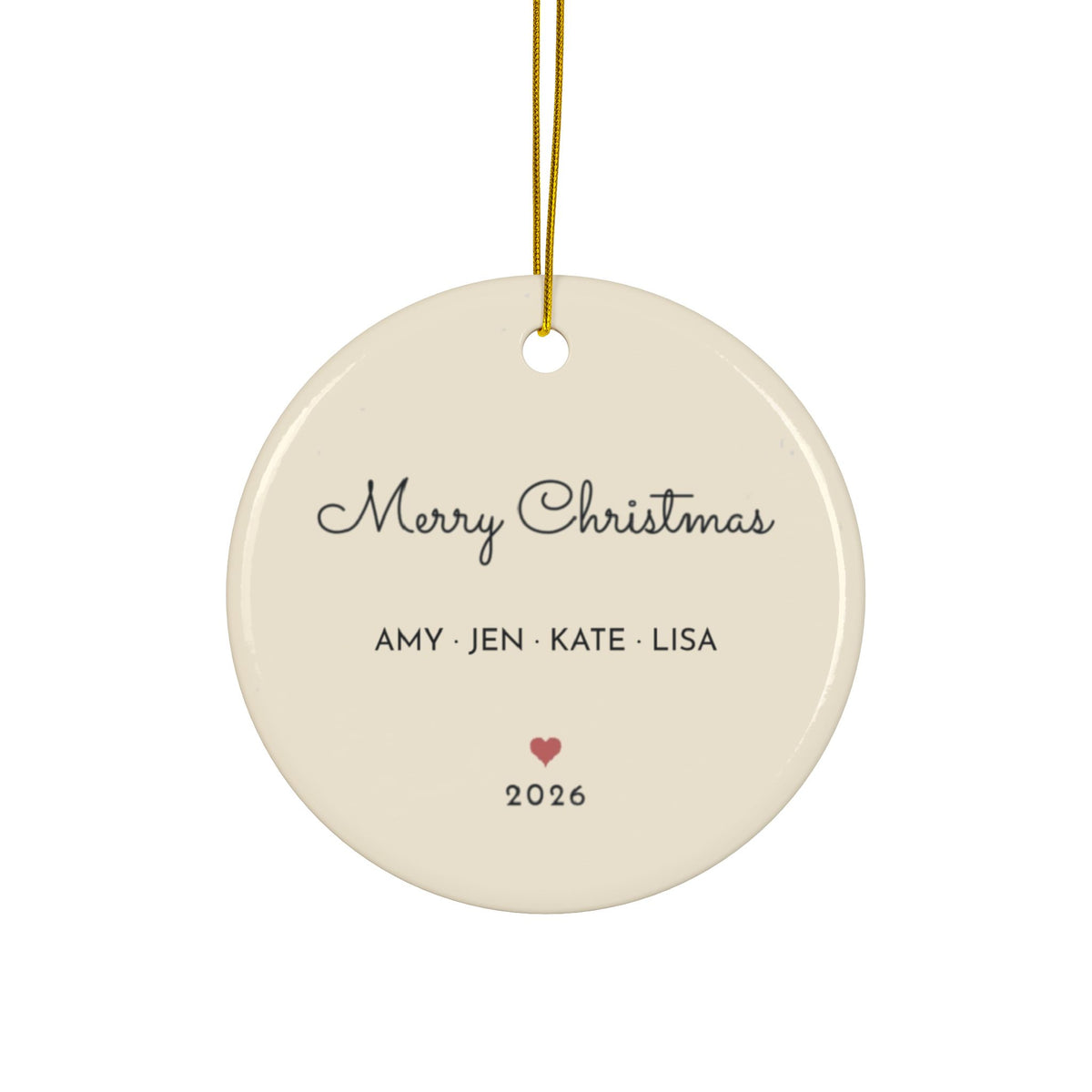 Chillin With My Snowmies 4 friends ornament, view 13