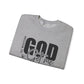 God Got Me Sweatshirt – Christian Faith-Based Pullover for Men & Women Walking in God's Protection