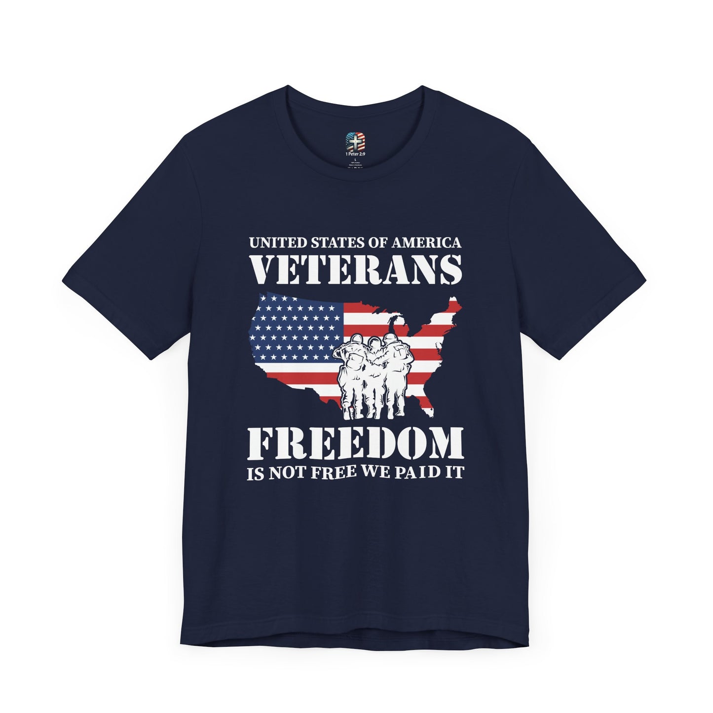 Freedom Is Not Free T-Shirt Patriotic Veteran Tribute Shirt Premium