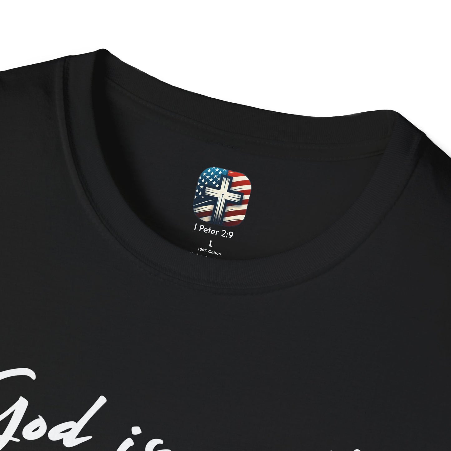 God Is Good All The Time T-Shirt – Christian Faith Tee with Bible Verse for Men & Women
