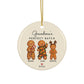 Grandma's Perfect Batch 3 names ornament, view 6