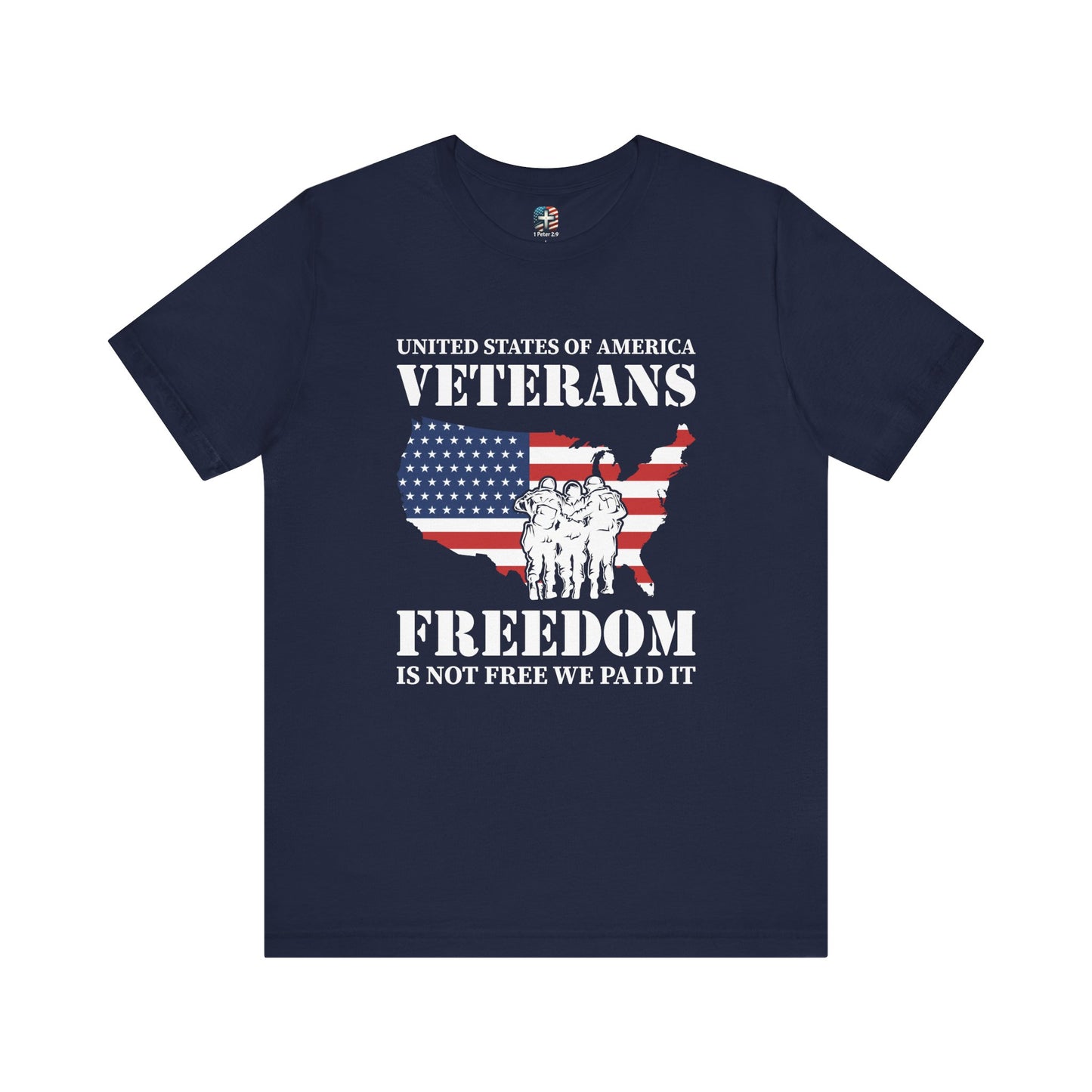 Freedom Is Not Free T-Shirt Patriotic Veteran Tribute Shirt Premium