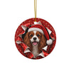 Personalized Cavalier King Charles Christmas ornament, view 9