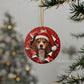 Personalized Beagle Christmas ornament, view 13