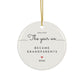 Personalized new grandparents ornament 2026, view 4