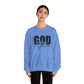 God Got Me Sweatshirt – Christian Faith-Based Pullover for Men & Women Walking in God's Protection