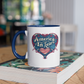 America In Heart Mug – Patriotic Coffee Cup for Veterans, July 4th, & Freedom-Loving Americans