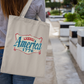 America 1776 Tote – Patriotic Christian Canvas Bag for Church, Shopping, & Everyday Use