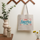 America 1776 Tote – Patriotic Christian Canvas Bag for Church, Shopping, & Everyday Use