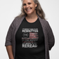 We The People Shirt 1776 Patriotic Tee It Does Not Need to Be Rewritten It Needs to Be Reread American Constitution Shirt
