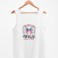Trump Girl Tank Top – MAGA Social Club USA Flag Racerback for Conservative Women & Patriots