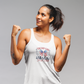 Trump Girl Tank Top – MAGA Social Club USA Flag Racerback for Conservative Women & Patriots