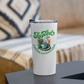 Fueled by Coffee & Cannabis Tumbler – Funny 20oz Stainless Travel Mug for Chill Creatives, Entrepreneurs, & Relaxed Rebels