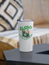 Fueled by Coffee & Cannabis Tumbler – Funny 20oz Stainless Travel Mug for Chill Creatives, Entrepreneurs, & Relaxed Rebels