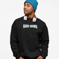 God Wins Crewneck Sweatshirt – Christian Faith Apparel with GreenBeard Militia Back Design
