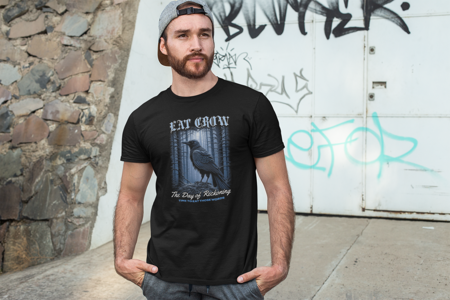 Eat Crow T-Shirt – Day of Reckoning | Bold Truth Shirt for Patriots & Whistleblowers