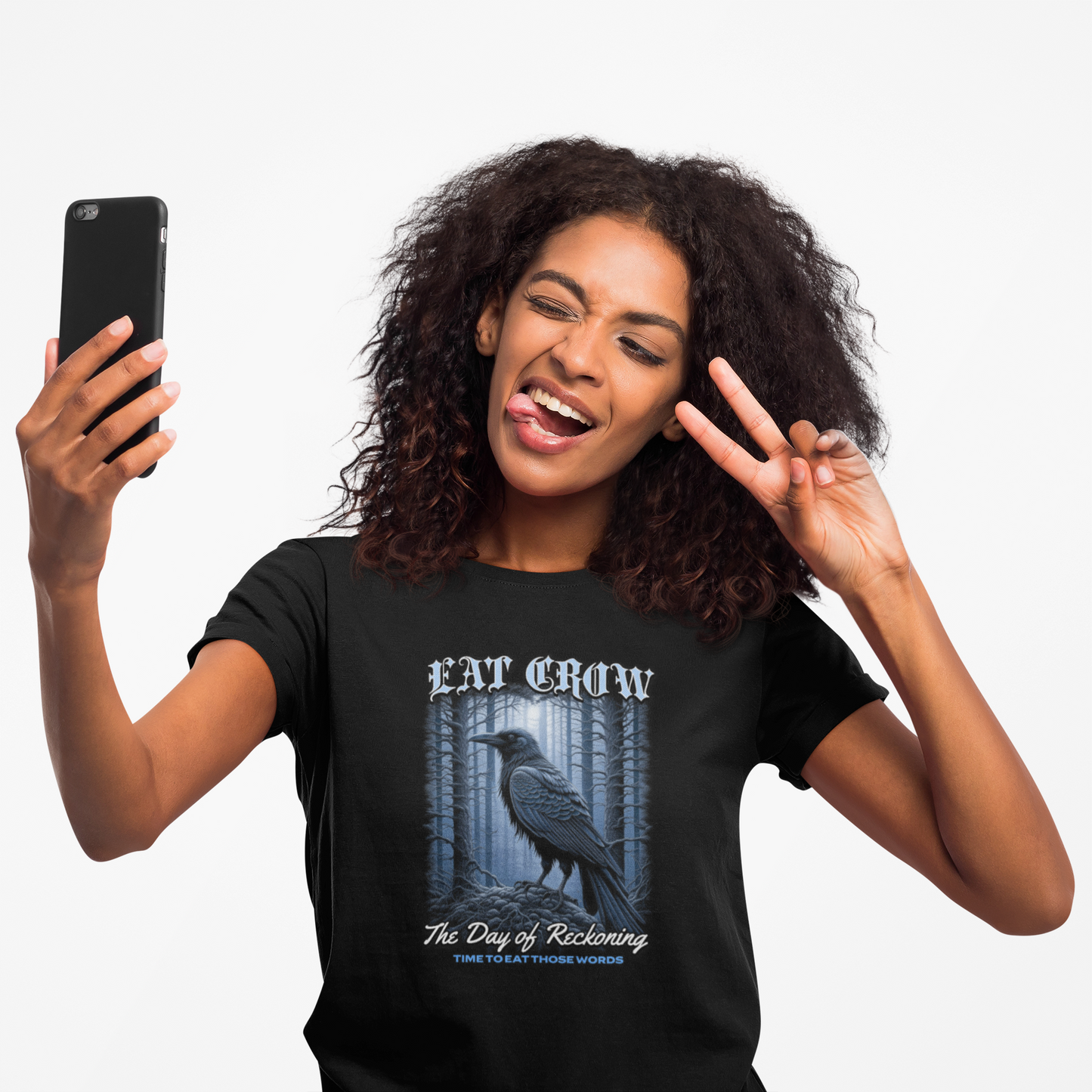 Eat Crow T-Shirt – Day of Reckoning | Bold Truth Shirt for Patriots & Whistleblowers
