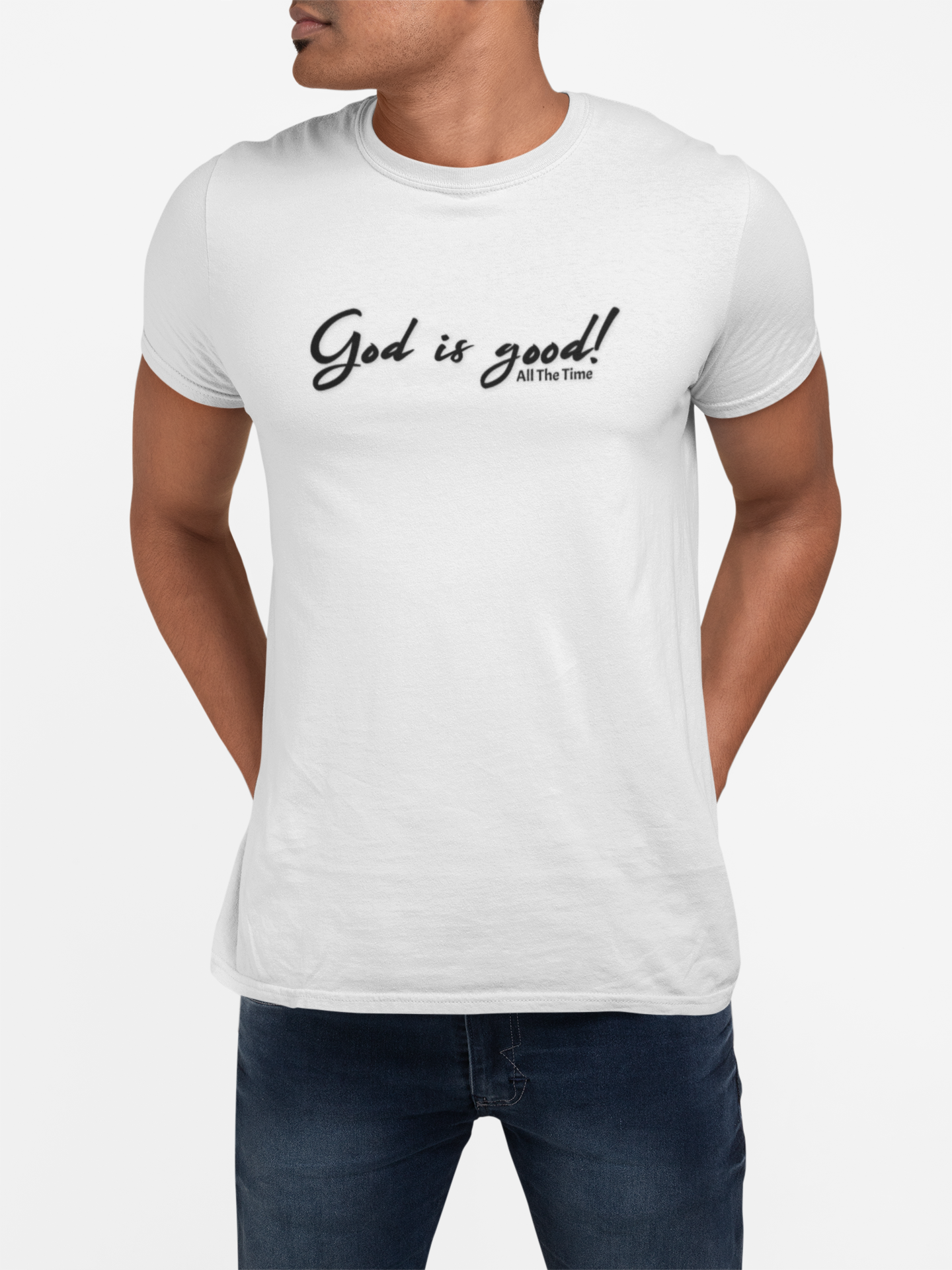 God Is Good All The Time T-Shirt – Christian Faith Tee with Bible Verse for Men & Women