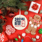 Funny introvert Christmas ornament Social Battery 1%, view 7