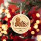 Funny gingerbread Christmas ornament Everything Is Fine, view 7