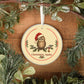 Funny owl Christmas ornament Christmas Again, view 8