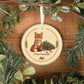Funny fox Christmas ornament Close Enough, view 8