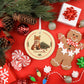 Funny fox Christmas ornament Close Enough, view 9