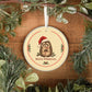 Funny hedgehog Christmas ornament Merry Whatever, view 8