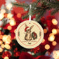 Funny rabbit Christmas ornament Another Year Somehow, view 7
