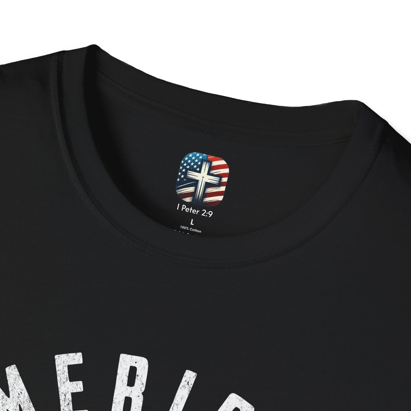 American Woman T-Shirt – Unisex Patriotic Graphic Tee with Bold Lips Design Inspired by Rock & Roll Style
